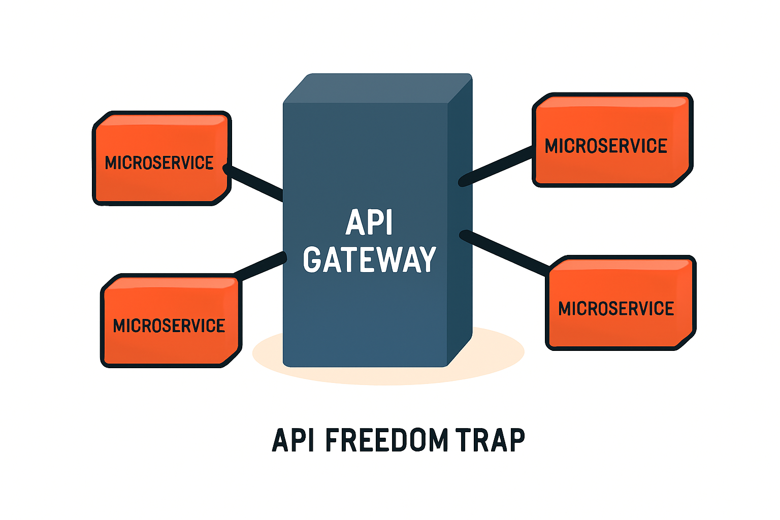 Die API-Freiheits-Falle: Wann ein zentrales API-Gateway die Abhängigkeit zementiert, statt sie zu lösen